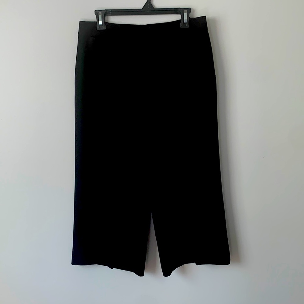 White House Black Market Soft Drape Wide Leg Culottes
